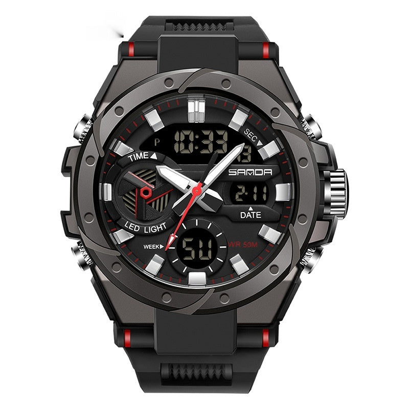 Fashion Trendy Men's Watch Multi-function