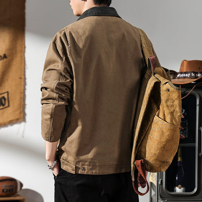Casual Jacket Coat Men's Autumn