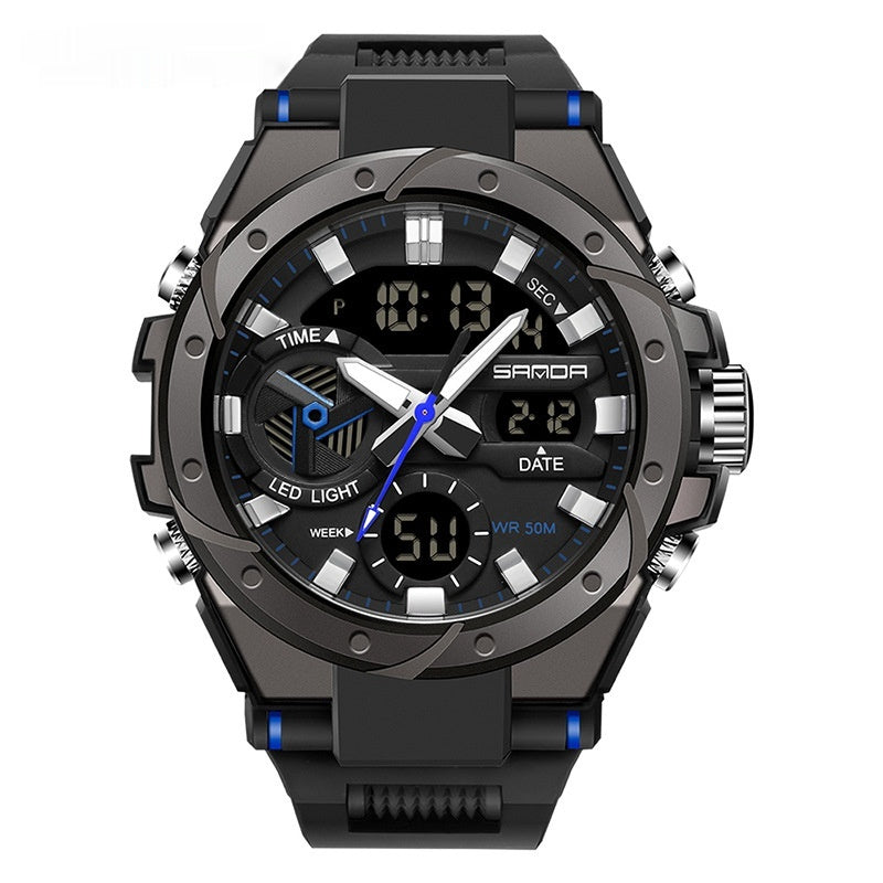 Fashion Trendy Men's Watch Multi-function