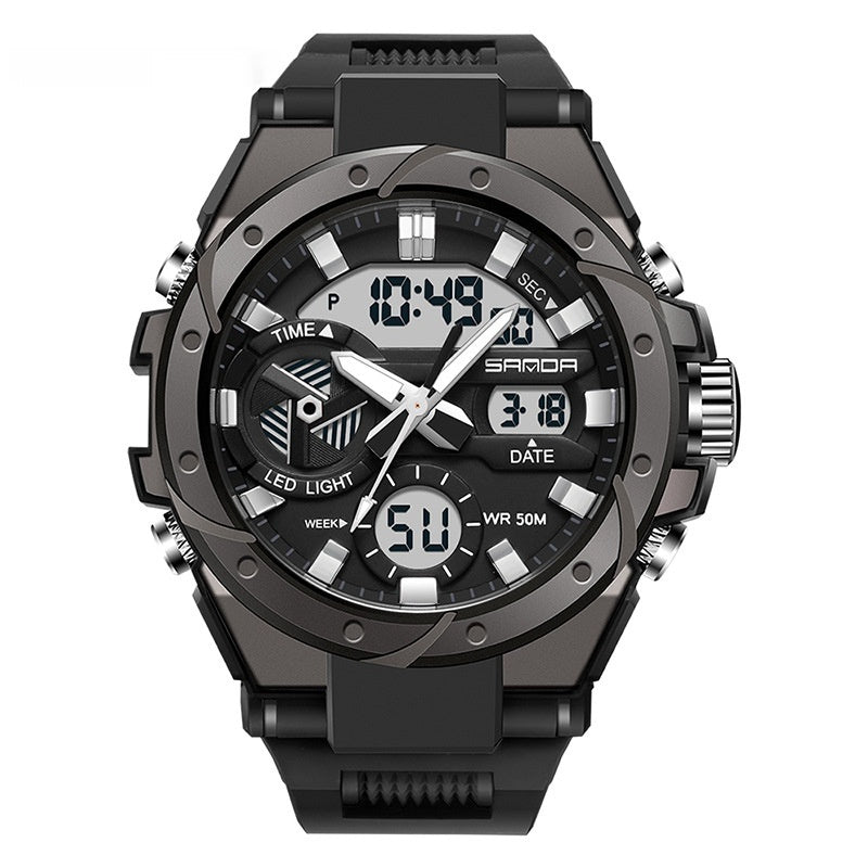 Fashion Trendy Men's Watch Multi-function