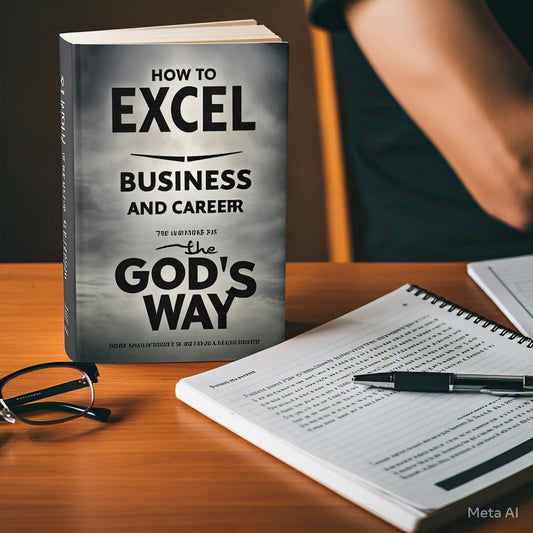 "How To Excel In Business And Career The God's Way." - THE GREATEST ACT OF LEADERSHIP.”
